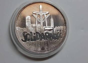 MONETA 100000 złotych, 1990 typ 'A' Solidarność (K201)