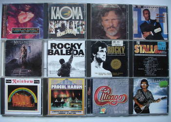 Płyty CD kolekcjonerskie -różne (zestaw nr1)