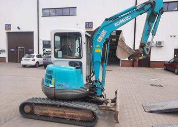 Koparka Kobelco SK 35SR   JCB CATERPILLAR  KUBOTA