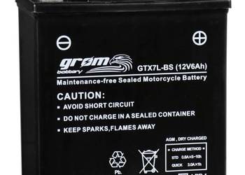 Akumulator MOTO GROM GTX7L-BS 12V 6Ah 120A