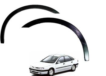 Renault Laguna nakładki na błotnik czarny mat 4 szt sierpy