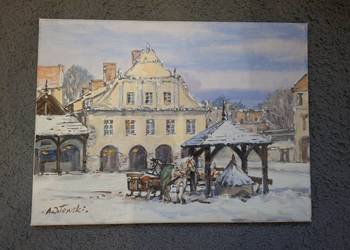 Obraz 40x30 Artur Orłowski Kazimierz Dolny Rynek