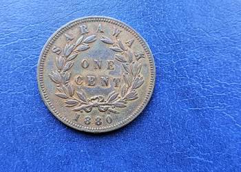 Stare monety 1 cent 1880 Sarawak