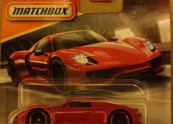 Matchbox Porsche 918 Spyder 15/125, model 1:64 Mattel