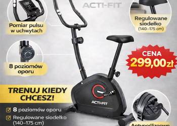 Rower Treningowy Rowerek Stacjonarny Do Ćwiczeń Magnetyczny ACTI-FIT