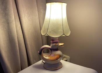 Lampka nocna kaczka PRL