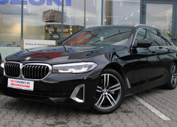 BMW SERIA 5, 2021r. FVAT23%, Kamera, CarPLAY, FullLED, HAK, El. Klapa, Skó…