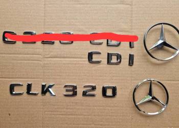 emblematy oznaczenia mercedesa C klasa CDI  SLK