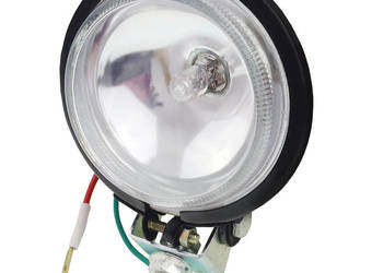 LAMPA ROBOCZA OKRĄGŁA METALOWA  91MM Z ŻARÓWKĄ 12V, 55W, H3