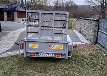 Przyczepa pod minkoparkę Sam