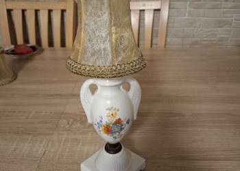 Porcelanowa lampa vintage