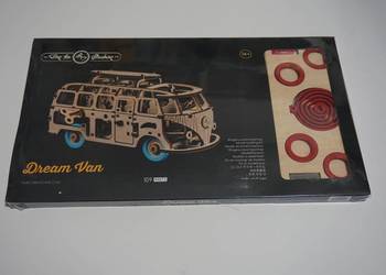 Pakiet 77szt modeli drewnianych do składania samochody nowe super cena