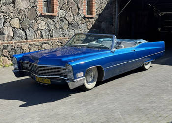 Cadillac Deville 1967 Convertible v8 przepiękny klasyk białe wnętrze lakie…