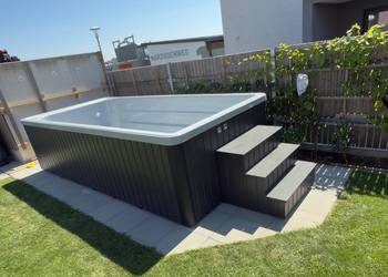 Basen wolnostojący Basen ogrodowy Basen domowy KLEO 476x225cm Skimmer Pompa