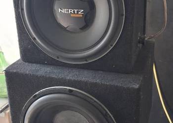 Subwoofer  tuba basowa skrzynia hertz hifonics