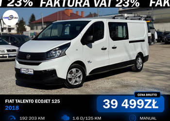Fiat Talento L2H1 – 2018 Klimatyzacja Tempomat Webasto Bogate wyposażenie
