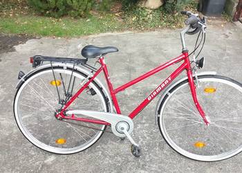 Niemiecki Rower biegi w piaście Nexus koła 28