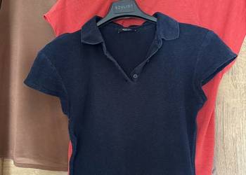 Ubrania damskie XS Massimo Dutti spodnie i koszulki sztuki 4 bawełna