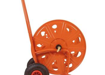 vidaXL Wózek z bębnem na wąż 140 m, 3/4", stalowy(SKU:4005287)