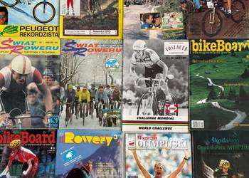 Czasopisma rowerowe Świat Roweru Bikeboard Rowery