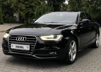 Audi A4 B8 LIFT S-line Sedan 2014r 2.0 TDI 190KM Automat Led Navi Xenon B8…
