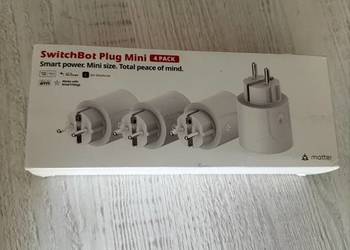 SwitchBot Plug Mini Wi-Fi Smart Plug 4 szt. – nowe, inteligentne gniazdka