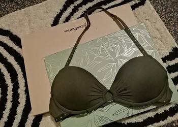 biustonosz stanik Lekki Push up Z diamencikami 70B/75B nowy NEW YORKER nowy