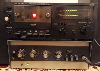 Wzmacniacz Bez Nazwy sprawny stereo obudowa metalowa