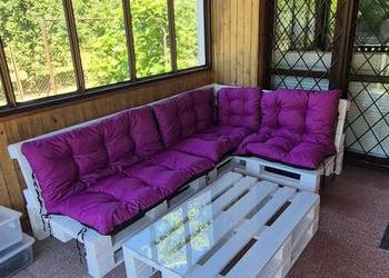 Meble z pale . fotel , sofa . stolik . Kolory . Euro