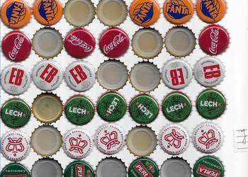 kapsle od piwa nr  J