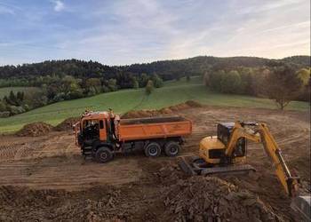 Usługi koparką transport Kamienia Piasku zapraszam