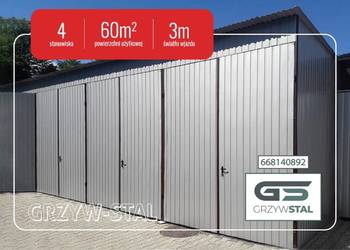 Garaż blaszany 10x6 - Hala -Garaże Blaszane -Wiaty -Blaszak -GRZYWSTAL Garaż blaszany 10x6 - Hala -Garaże Blaszane -Wiaty -Blaszak -GRZYWSTAL