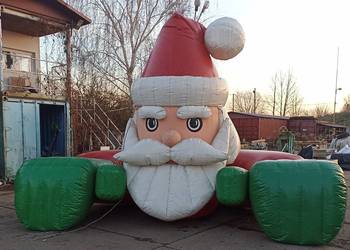 Duży mikołaj dmuchany 3,60m x 5,00m x 3,50m