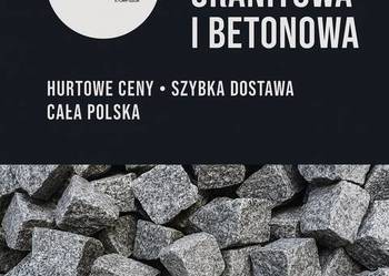 Kostka betonowa i granitowa- sprzedaz z transportem