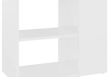 Szafka boczna biała 60x30x50 cm materiał drewnopochodny WM-806301