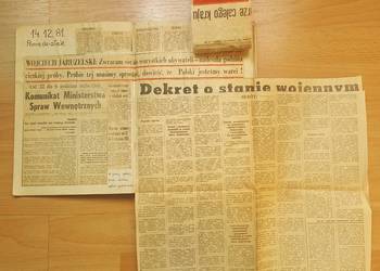 Stan wojenny - wybrane informacje z gazet - Katowice