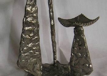 świecznik vintage metaloplastyka_Dvin