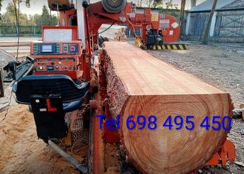 Tartak mobilny trak taśmowy przejezdny.