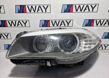 BMW F10 F11 LAMPA LEWA PRZÓD BIXENON SKRĘTNY KOMPLETNA EUROPA 7203251