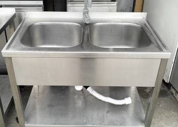 Zlew gastronomiczny 2komorowy 120x60x85