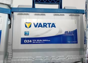 Akumulator 60Ah 540A EN VARTA Blue Dynamic D24