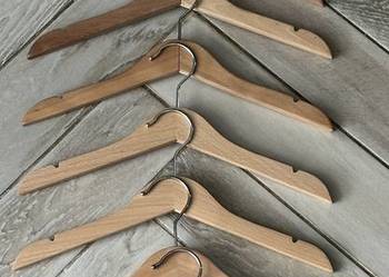 Zestaw wieszaków ubrankowych dziecięcych eco - 12 szt.