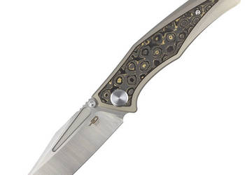 Nóż składany Bestech Togatta Light Bronze Titanium/Damascus Copper Carbon…