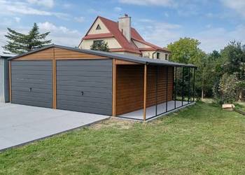 Garaż blaszany, wiata PROMOCJA Zimowa Producent SZYBKA REALIZACJA