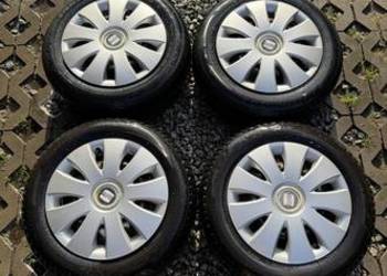 Felgi 5x100 opony wielosezonowe 175/65/14 Fabia Roomster Praktik Rapid VW P
