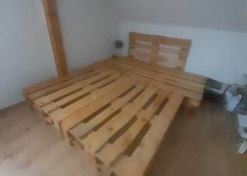 Łóżko z palet 160x200