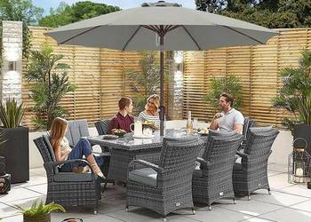 Parasol ogrodowy ABCCANOPY beżowy 230 x 245 cm