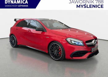 Mercedes A45 AMG 2.0 Turbo 381KM automat 4matic 2017 r., salon PL, przebie…