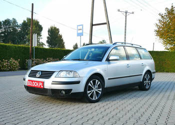 Volkswagen Passat 1.9TDI 130KM Kombi +Hak -Klimatr -1 Wł od 9 lat +Koła zi…