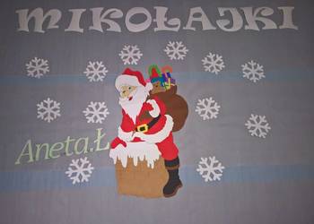 Dekoracje na Mikołajki z brystolu tel: 504 102 444 Dekoracje na Mikołajki z brystolu tel: 504 102 444